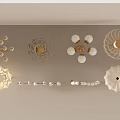 Elegant Ceiling Pendant Lights Showcasing Various Stylish Designs and Decorative Elements 3d model
