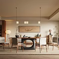 Song Style Restaurant 3d model