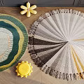 Modern Round Carpet 3d model