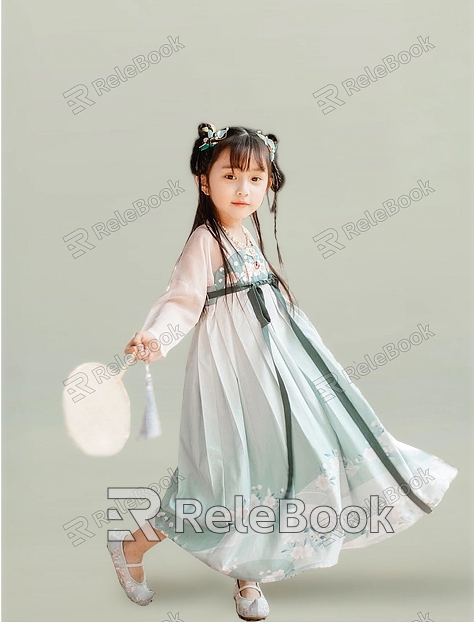 Chinese Style Girl Guofeng Girl model