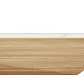 Light Luxury Reception Desk Front Desk 3d model