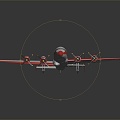 Modern Aircraft Old Civil Aircraft Old Commercial Aircraft 3d model