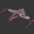 Modern fighter sci-fighter next-generation fighter sci-fighter 3d model