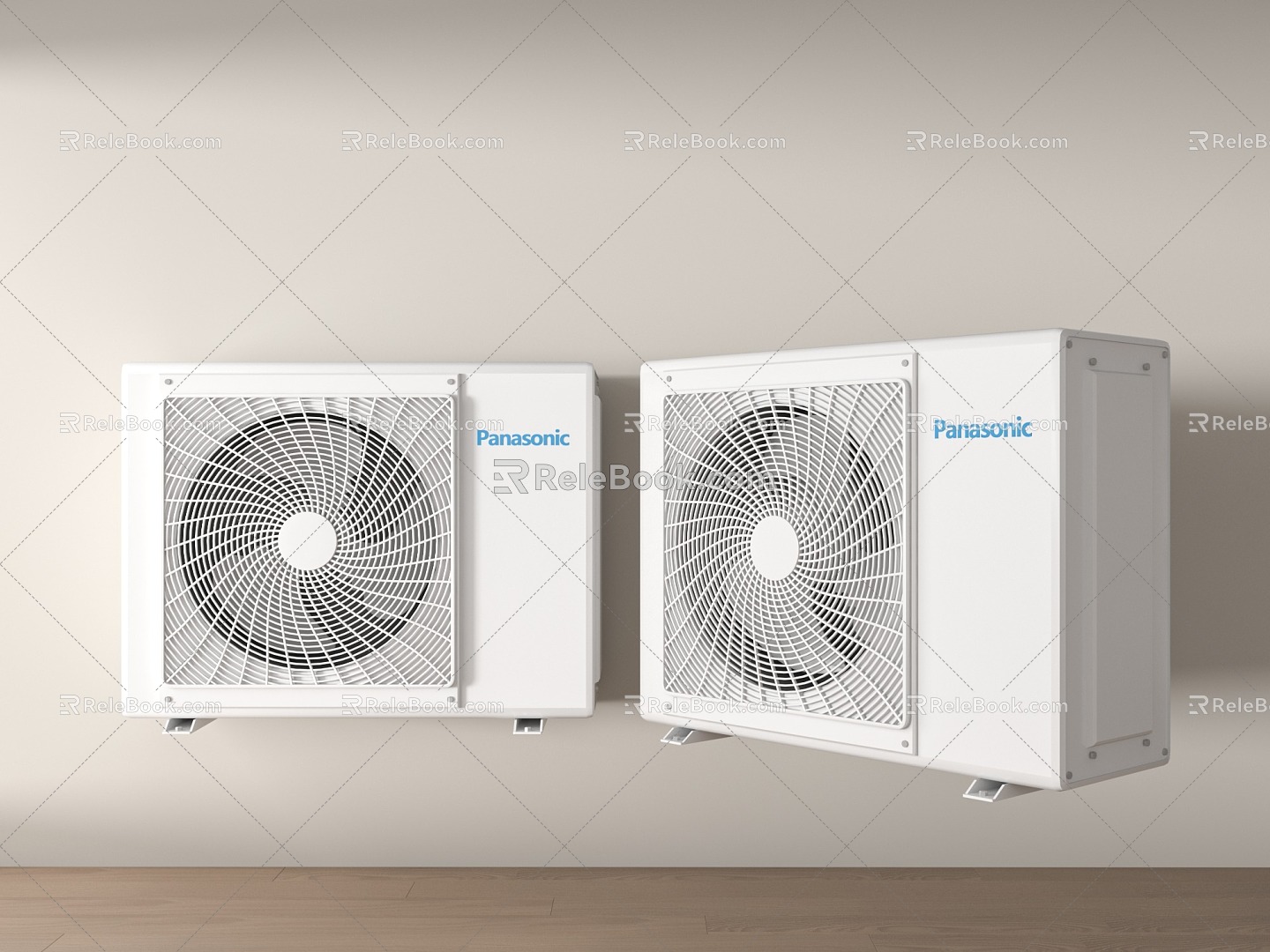 Modern air conditioner external unit model