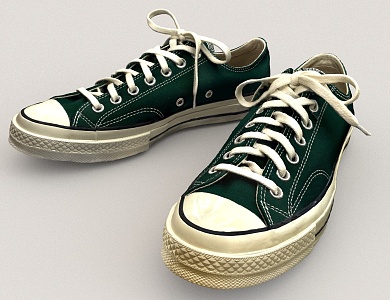 Cloth Shoes 3d model