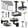 Practical Modern Bathroom Accessories Set With Towel Rack Soap Dish And Toothbrush Holder