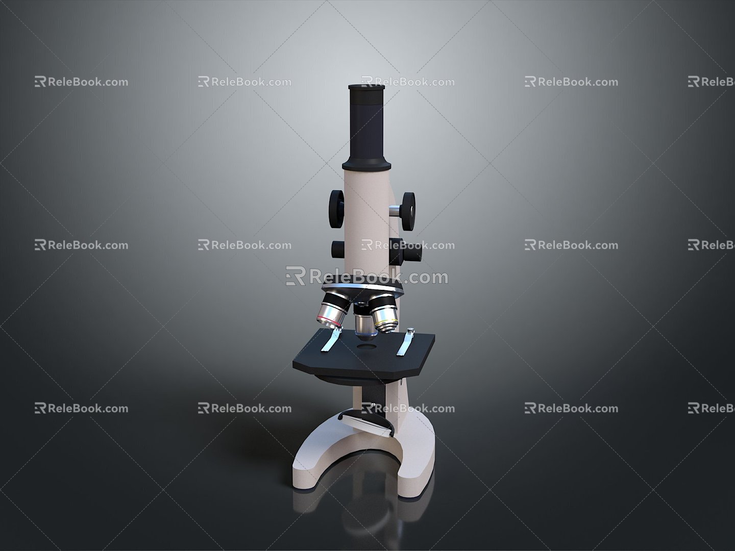 Microscope Magnifier Experimental Equipment Physical Equipment Chemical Observation Equipment Inspection Equipment Science Fiction Equipment model