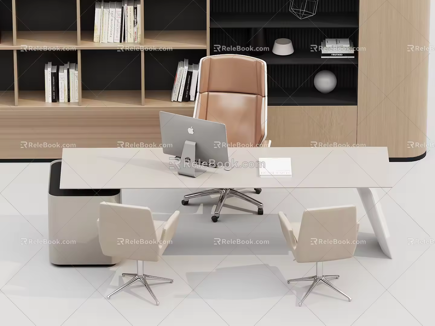 Manager Desk 3d model