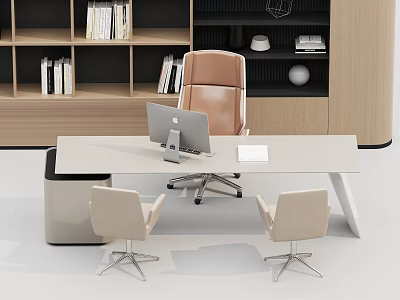 Manager Desk 3d model