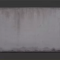 Gray Concrete Block With Two Holes And Rough Surface On Dark Background