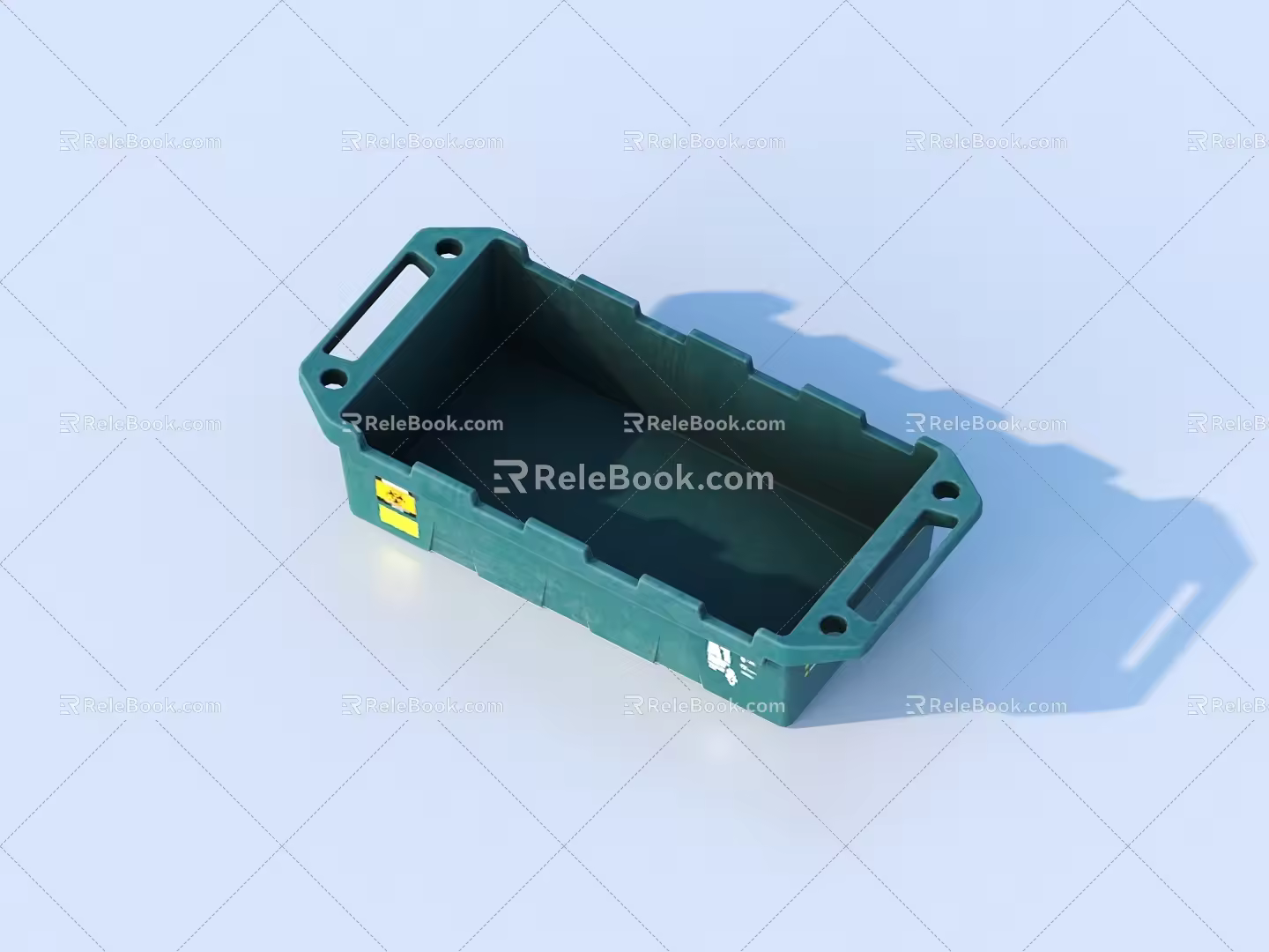 Toolbox Storage Basket Hardware Cabin Assembly 3d model