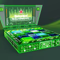 Interactive Zone Featuring Heineken Sound System Digital Tracks And Control Console 3d model