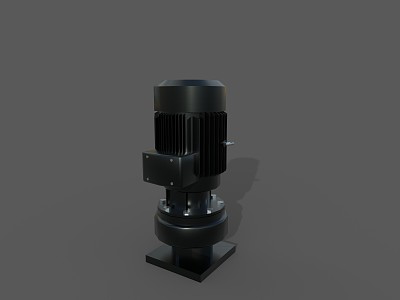 High pressure pump, booster pump, water pump, pump 3d model