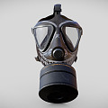 Modern gas mask 3d model