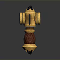 Tomahawk Axe Wooden Axe Handle Axe Mountain Axe Chopping Wood Axe Chopping Wood Axe Magic Axe 3d model