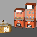 Modern Catch Baby Machine Sugar Digging Machine 3d model