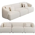Modern Arcolor Multiplayer Sofa 3d model