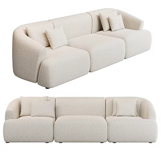 Modern Arcolor Multiplayer Sofa 3d model