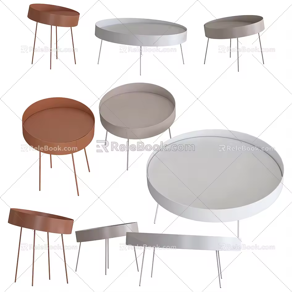 Round a few 3d model