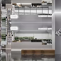 Book Art Focused Grand Library Interior With Shelves And Seating