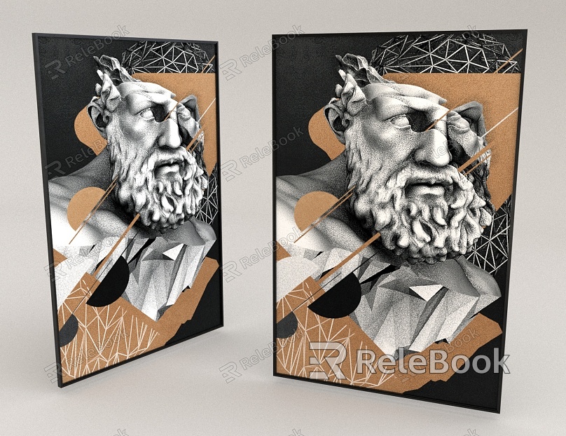 Archimedes Portrait model