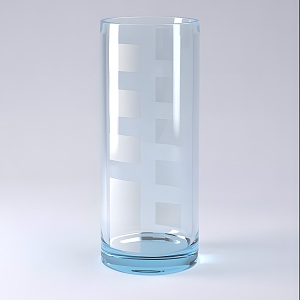 Modern glass 3d model