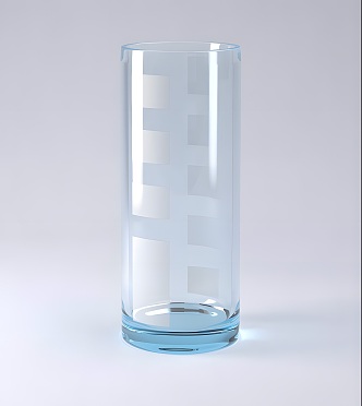 Modern glass 3d model