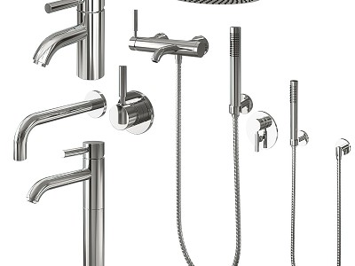 Modern rain shower combination model