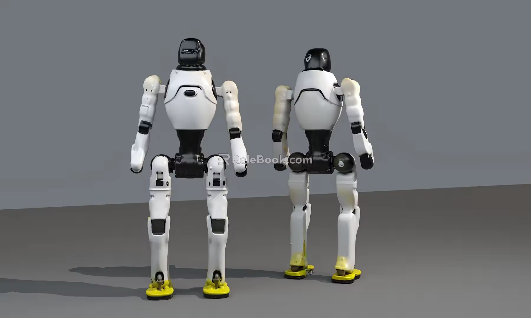 Zhiyuan robot rhinoceros X2 robot intelligent robot listed robot standing robot 3d model