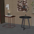 Modern combination of several sides and several corners 3d model
