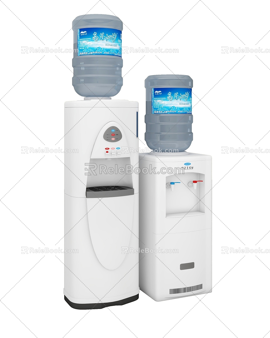 Water dispenser 3d model