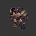 Mecha Warrior Mecha Soldier Machine Armor Mechanical Armor 3d model