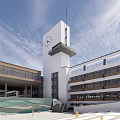 Modern School Architecture Modern College Architecture Modern Teaching Building Architecture 3d model