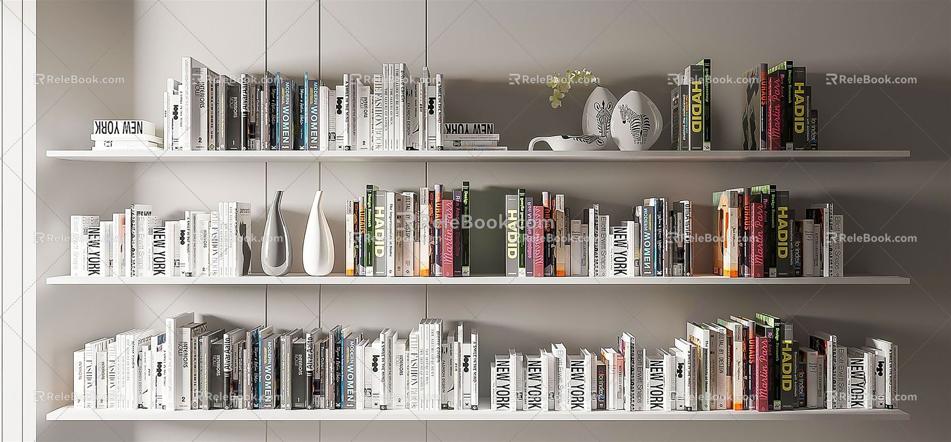 Modern Books Books Ornaments Books Newspapers and Periodicals Books Books Picture Album Study Ornaments Bookcase Ornaments 3d model