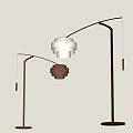 Modern floor lamp 3d model