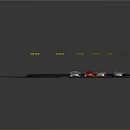 Curved Racing Track With Multiple Race Cars Yellow Guardrails And Lane Markings