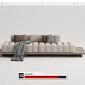 Modern Multiplayer Sofa 3d model