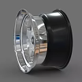 Sleek Silver Car Wheel With Black Tire KS Logo And Modern Rim Design For Vehicles
