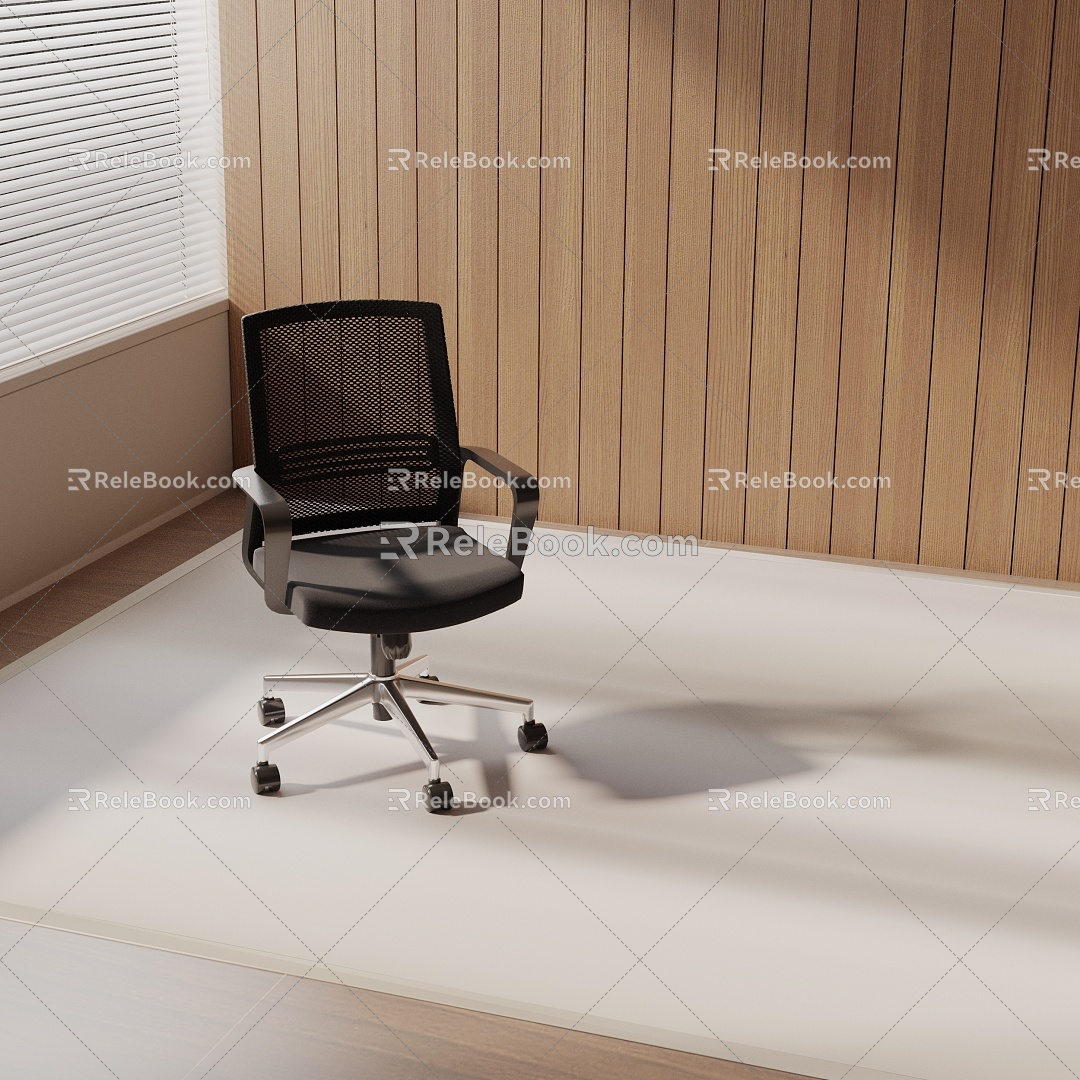 Modern office chair 3d model