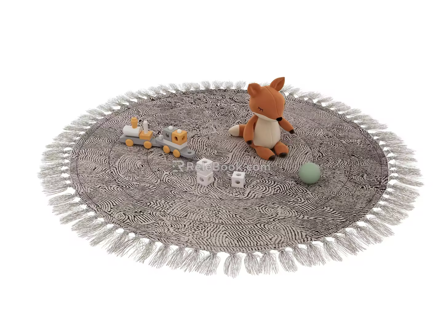 daily necessities carpet 3d model