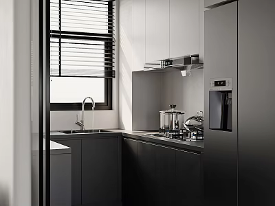 Modern Kitchen 3d model