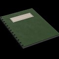 Notebook Notepad 3d model