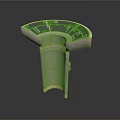 Mechanical Instrument Base With Scale Dial And Metal Construction For Industrial Use