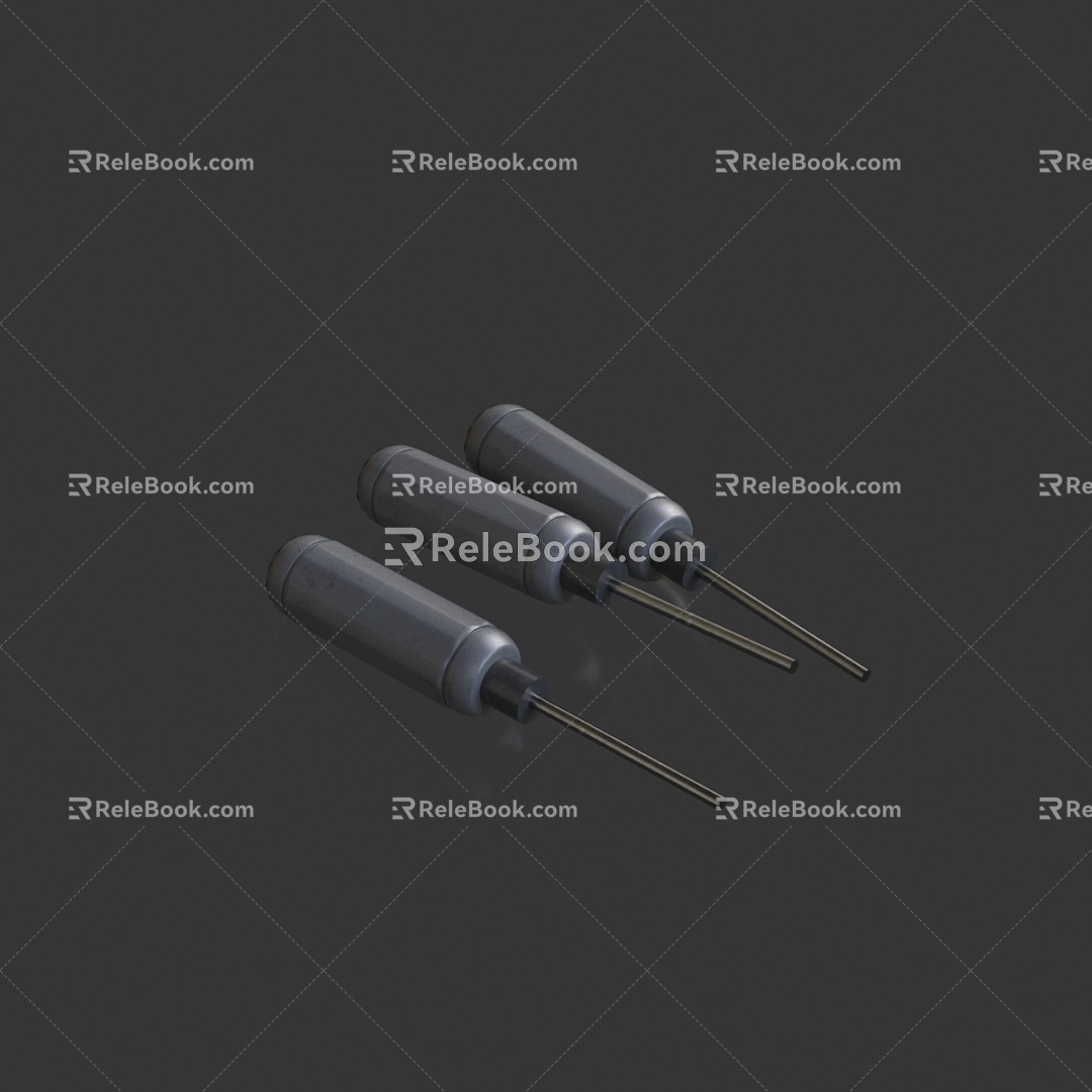 Screwdriver Screwdriver Phillips Screwdriver Flat-blade Screwdriver Screwdriver suit Hardware Tool Torx Screwdriver Combination suit Screwdriver Set 3d model