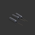 Screwdriver Screwdriver Phillips Screwdriver Flat-blade Screwdriver Screwdriver suit Hardware Tool Torx Screwdriver Combination suit Screwdriver Set 3d model