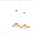 Luxury Gold Round Chandelier with Hanging Crystal Pendants and Decorative Metal Frames