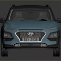 Teal SUV With Black Roof And Modern Exterior Design Features