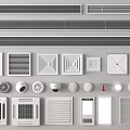 Different Types Of Air Conditioner Vents With Various Designs And Styles For Home Use