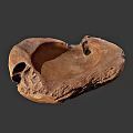 Natural Wooden Decorative Ornament with Unique Organic Shape Rustic Home Decor Accent Piece