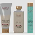 BEACH Brand Skincare Products Including SPF50 UV Protection Sunscreen And Sparkle Shimmer Body Cream